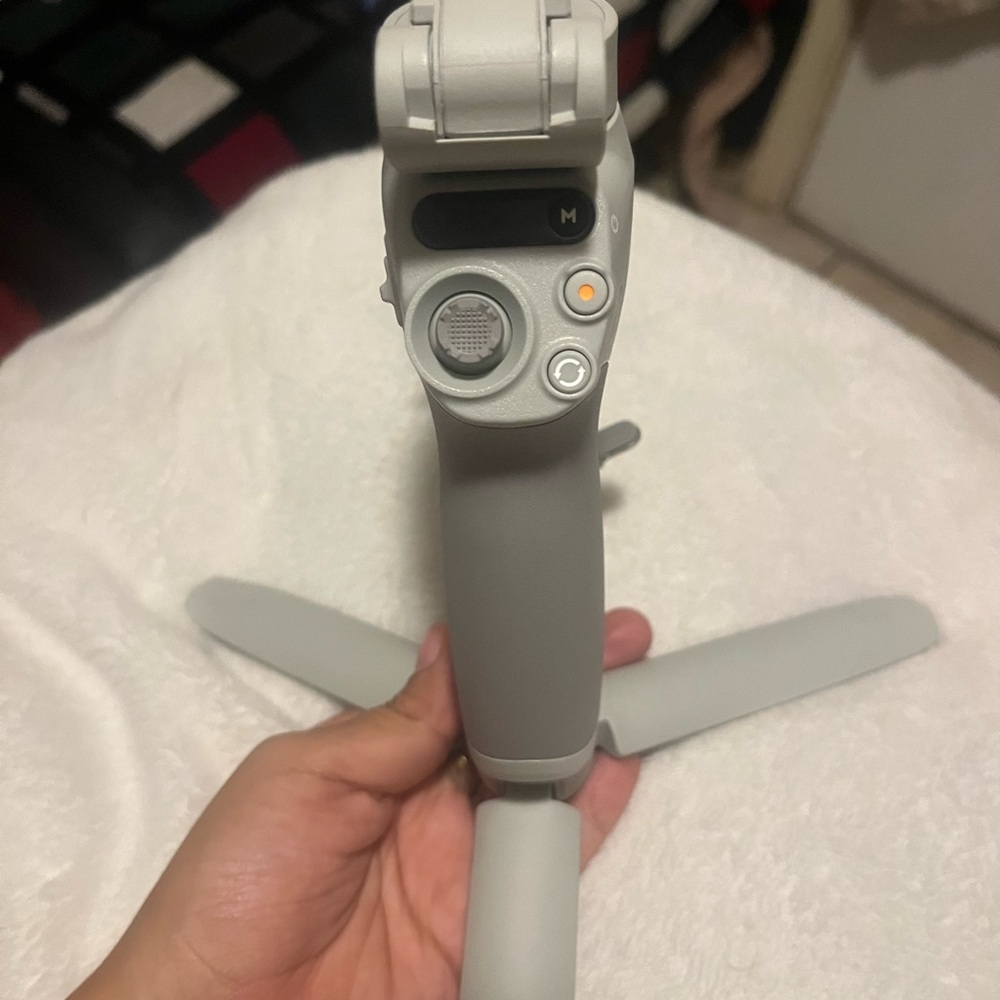Gray Handheld Gimbal Stabilizer